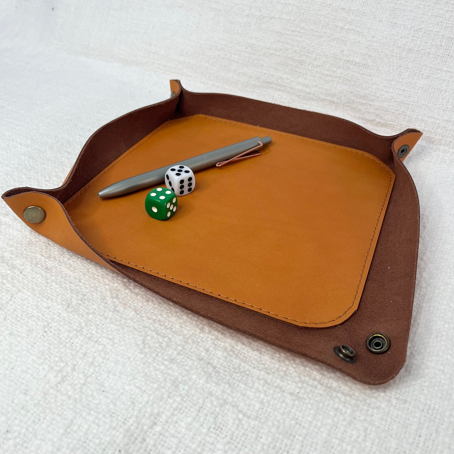 Leather Valet Tray